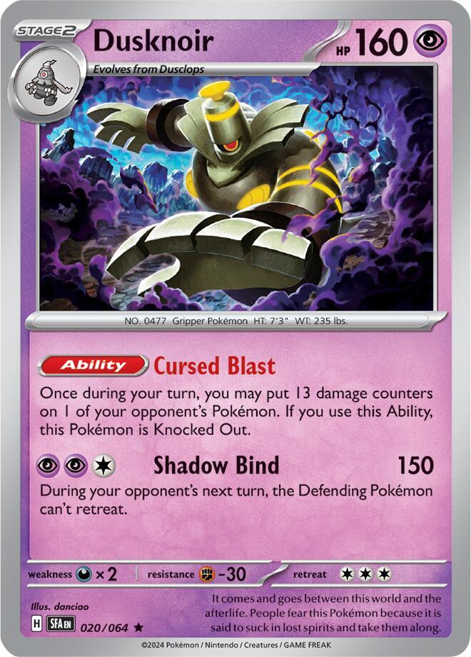 Dusknoir - Segreto Fiabesco 020/064 [ Italiano ]