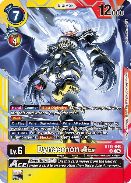 Dynasmon Ace BT18-040 [ Inglese / Giapponese ]