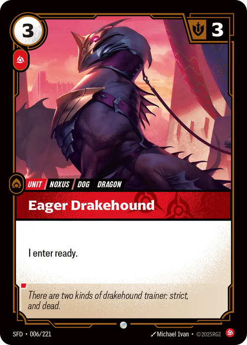 Eager Drakehound (Common) [ Inglese / Cinese Semplificato ]