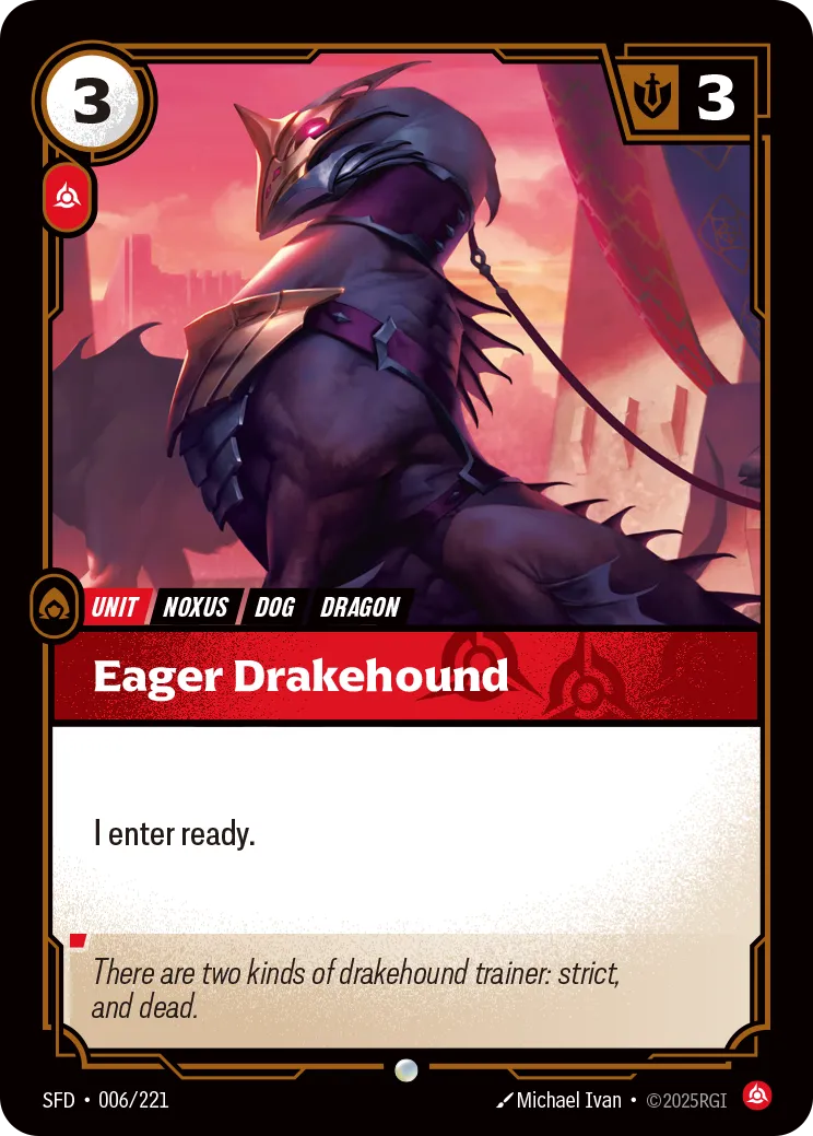 Eager Drakehound (Common) [ Inglese / Cinese Semplificato ]