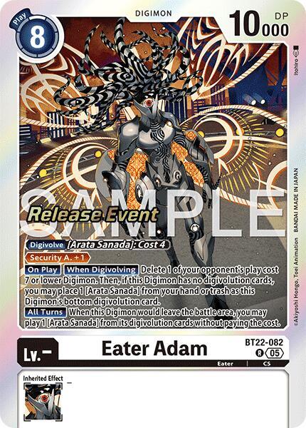Eater Adam BT22-082 [ Inglese / Giapponese ]