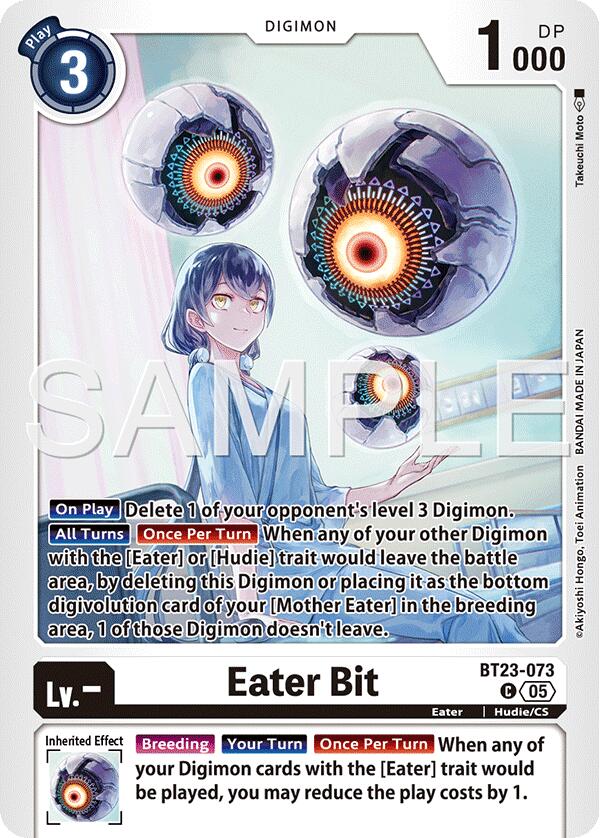 Eater Bit BT23-073 [ Inglese / Giapponese ]