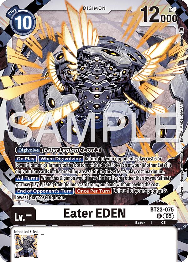Eater EDEN BT23-075 [ Inglese / Giapponese ]