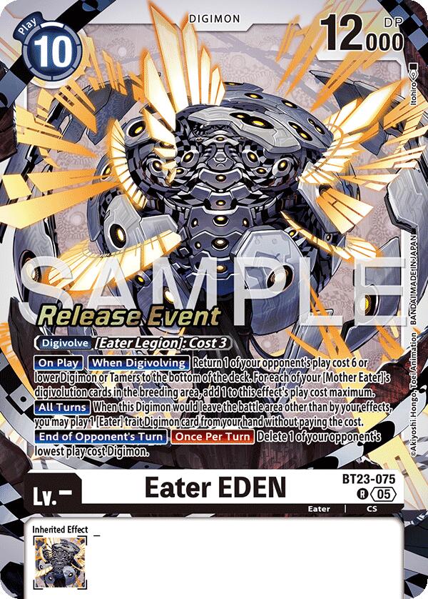 Eater EDEN BT23-075 [ Inglese / Giapponese ]
