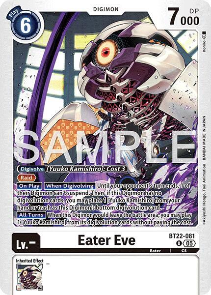 Eater Eve BT22-081 [ Inglese / Giapponese ]