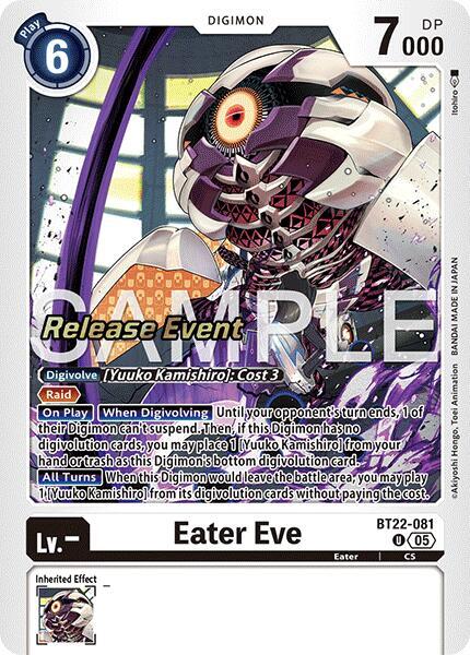 Eater Eve BT22-081 [ Inglese / Giapponese ]