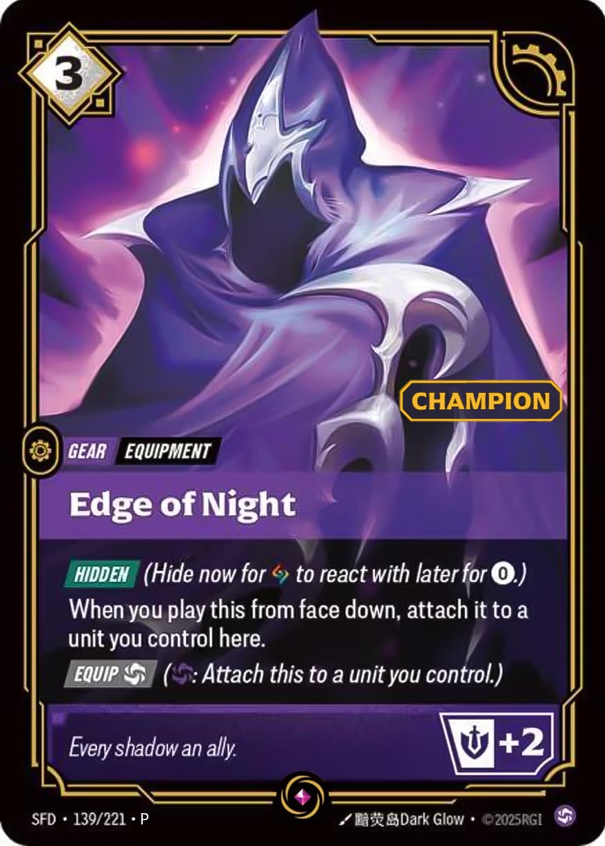 Edge of Night (Promo) [ Inglese / Cinese Semplificato ]