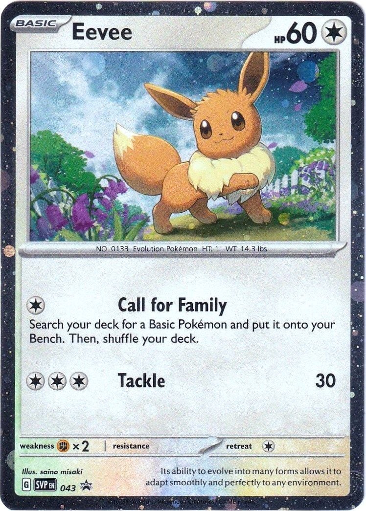 Eevee - SVP Black Star Promos SVP 043 [ Italiano ]