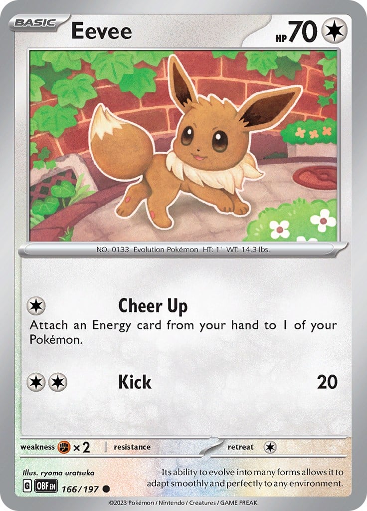 Eevee - Ossidiana Infuocata 166/197 [ Italiano ]