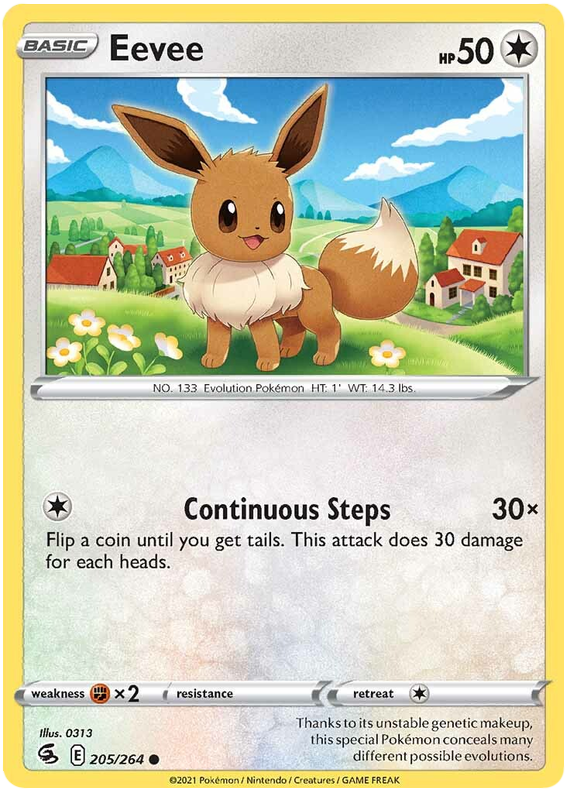 Eevee - Colpo Fusione 205/264 [ Italiano / Inglese ]
