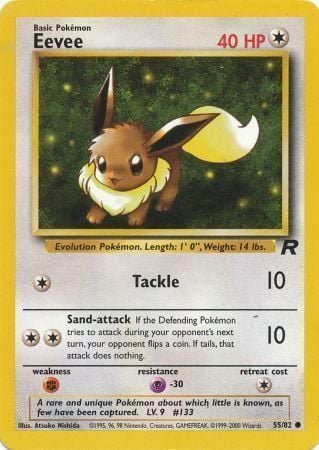 Eevee - Team Rocket 55/82 [ Italiano / Inglese ]