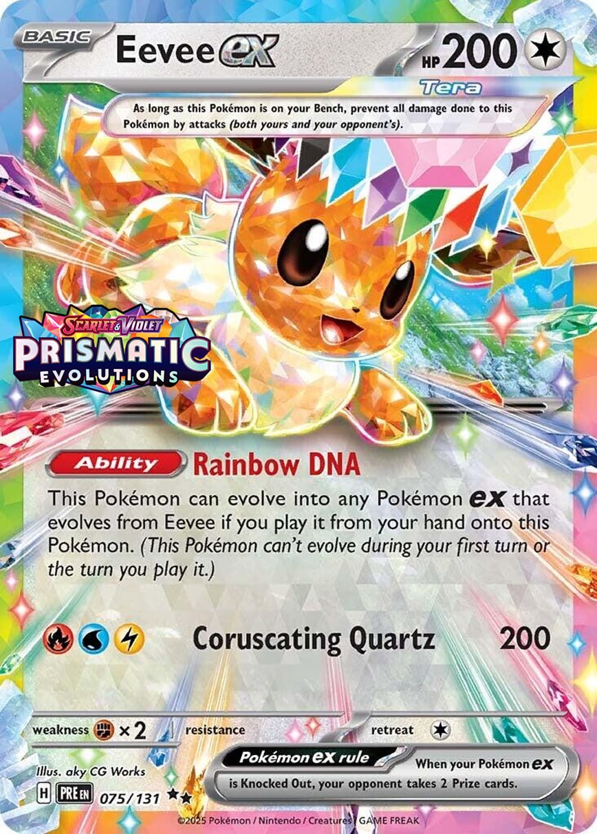 Eevee-ex - Evoluzioni Prismatiche 075/131 [ Italiano ]