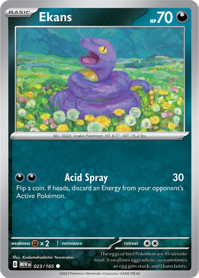 Ekans - 151 023/165 [ Italiano / Inglese ]