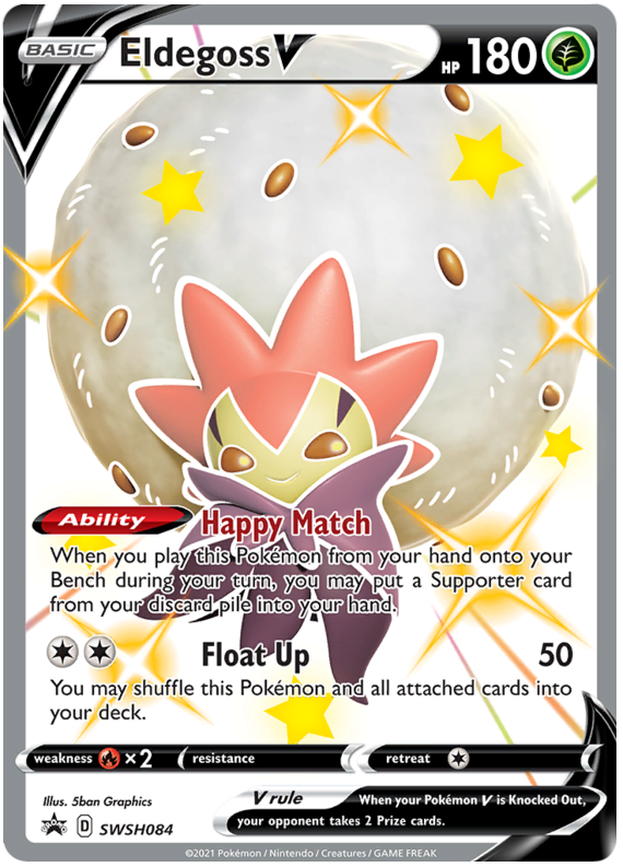 Eldegoss V - Fragore Ribelle 019/192 [ Italiano / Inglese ]