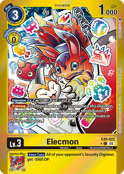 Elecmon EX9-022 [ Inglese / Giapponese ]
