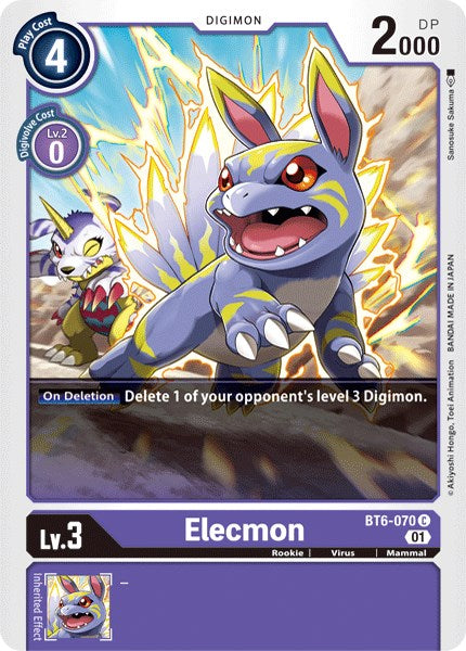 Elecmon BT6-070 [ Inglese / Giapponese ]
