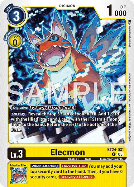 Elecmon BT24-031 [ Inglese / Giapponese ]