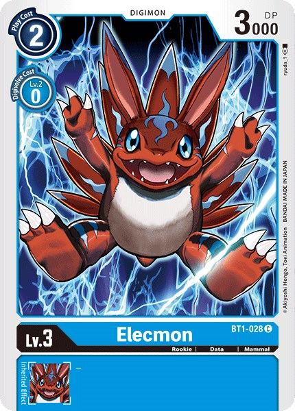 Elecmon BT1-028 [ Inglese / Giapponese ]