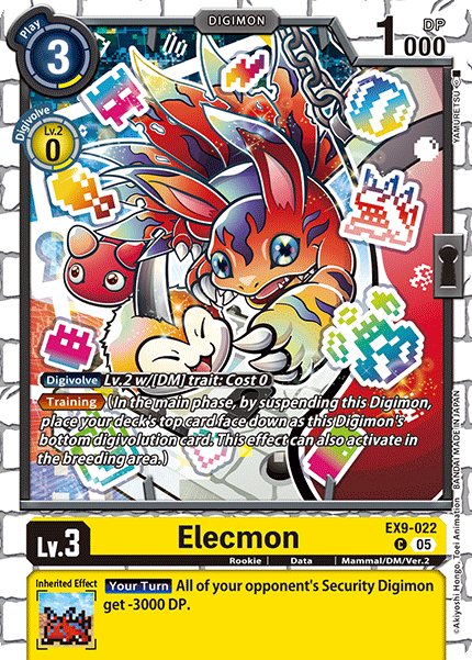 Elecmon EX9-022 [ Inglese / Giapponese ]