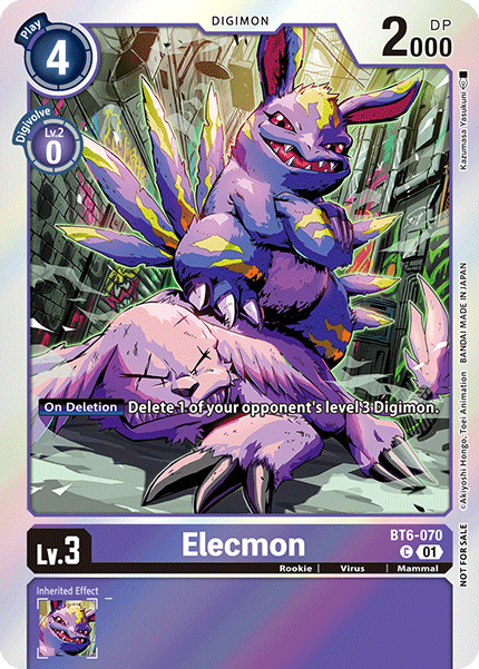Elecmon BT6-070 [ Inglese / Giapponese ]