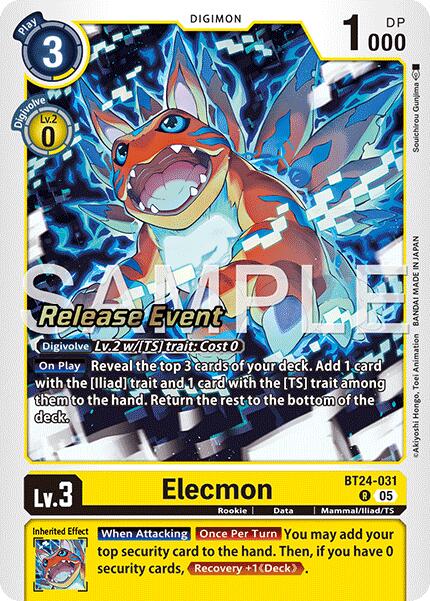 Elecmon BT24-031 [ Inglese / Giapponese ]