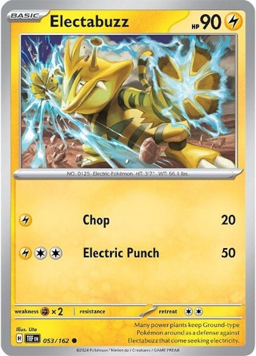 Electabuzz - Cronoforze 053/162 [ Italiano ]