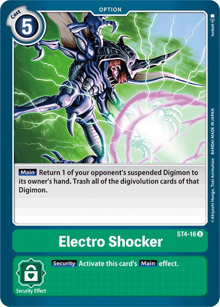 Electro Shocker ST4-16 [ Inglese / Giapponese ]