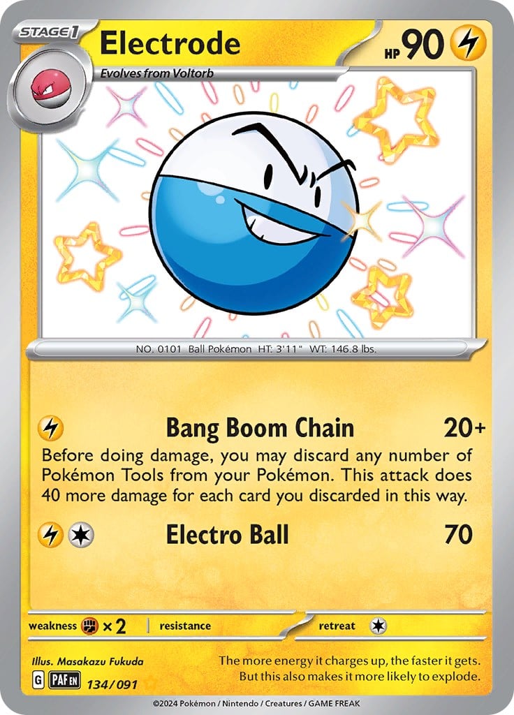 Electrode - Destino di Paldea 134/091 [ Italiano ]