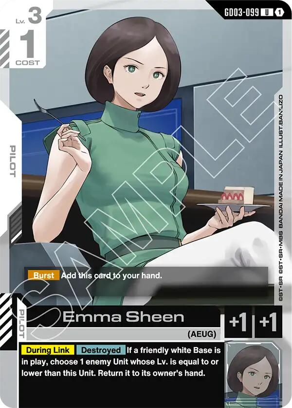 Emma Sheen GD03-099 [ Inglese / Giapponese ]