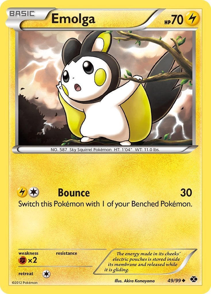 Emolga - Destini Futuri 049/099 [ Italiano / Inglese ]