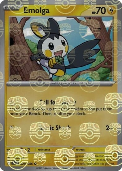 Emolga - Luce Nera 029/086 [ Italiano ]