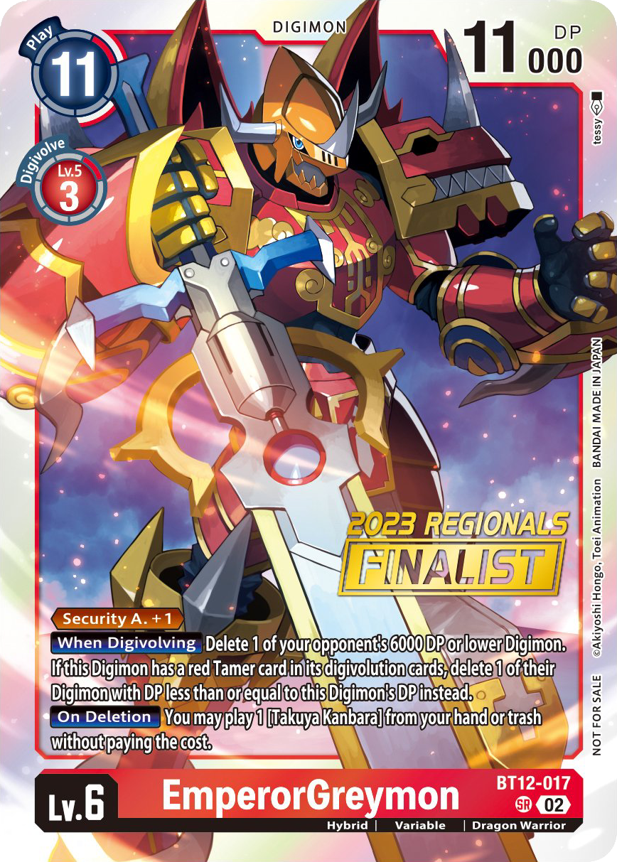 EmperorGreymon BT12-017 [ Inglese / Giapponese ]