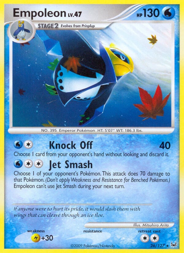 Empoleon Lv.47 - Platino 026/127 [ Italiano / Inglese ]