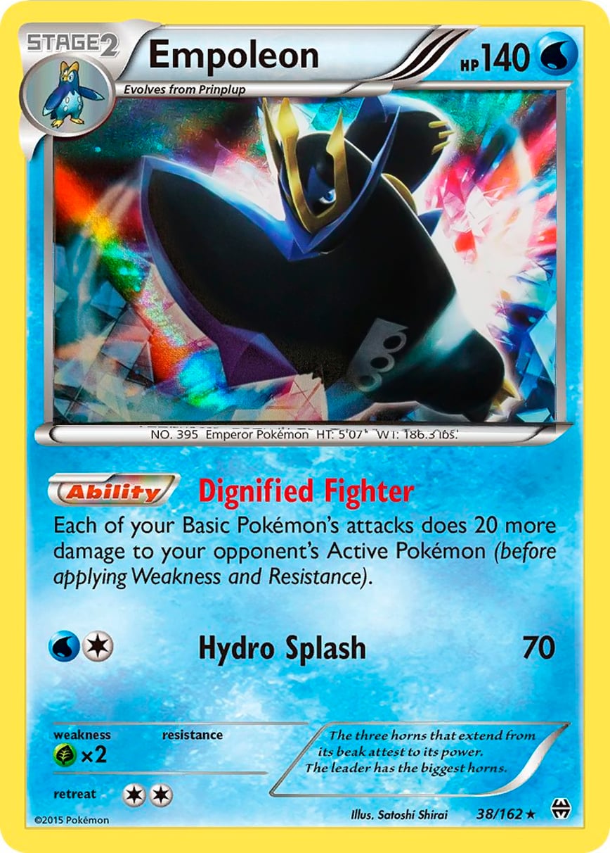 Empoleon - Turbo Blitz 38/162 [ Italiano / Inglese ]