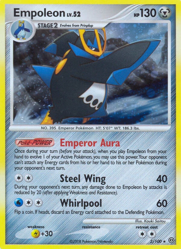 Empoleon Lv.52 - Fronte di Tempesta 2/100 [ Italiano / Inglese ]