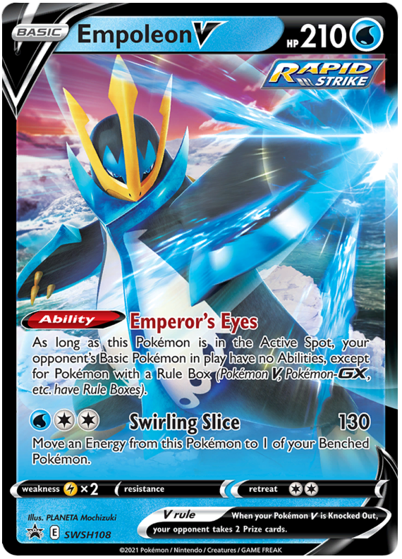 Empoleon V - Stili di Lotta 040/163 [ Italiano / Inglese ]