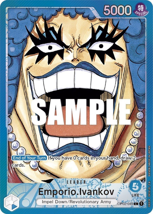 Emporio Ivankov OP02-049 [ Inglese / Giapponese / Francese / Cinese Semplificato ]