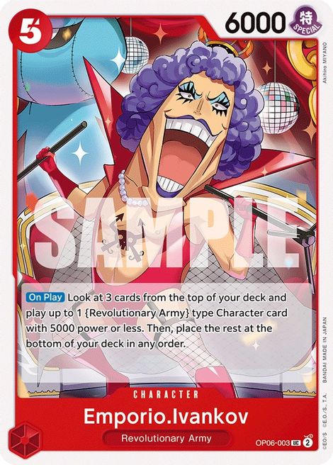 Emporio. Ivankov OP06-003 [ Inglese / Giapponese / Francese / Cinese Semplificato ]