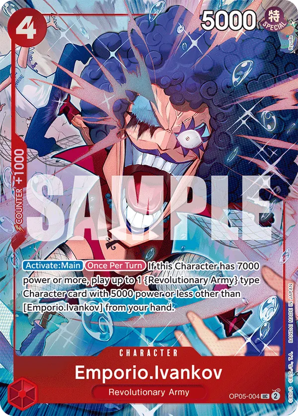 Emporio. Ivankov OP05-004 [ Inglese / Giapponese / Francese / Cinese Semplificato ]