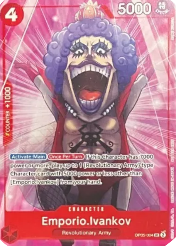 Emporio Ivankov OP05-004 [ Inglese / Giapponese / Francese / Cinese Semplificato ]