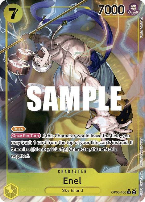 Enel OP05-100 [ Inglese / Giapponese / Francese / Cinese Semplificato ]