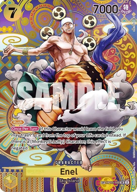 Enel OP05-100 [ Inglese / Giapponese / Francese / Cinese Semplificato ]