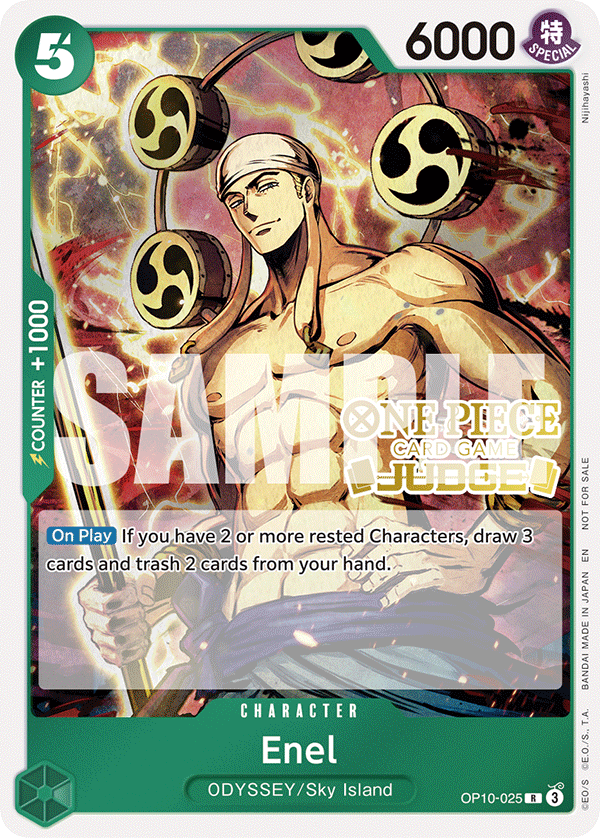 Enel OP10-025 [ Inglese / Giapponese / Francese / Cinese Semplificato ]