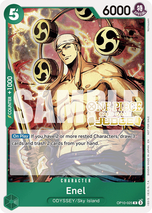 Enel OP10-025 [ Inglese / Giapponese / Francese / Cinese Semplificato ]