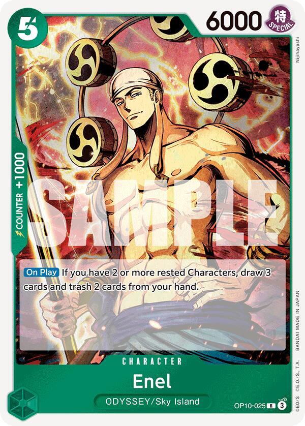 Enel OP10-025 [ Inglese / Giapponese / Francese / Cinese Semplificato ]