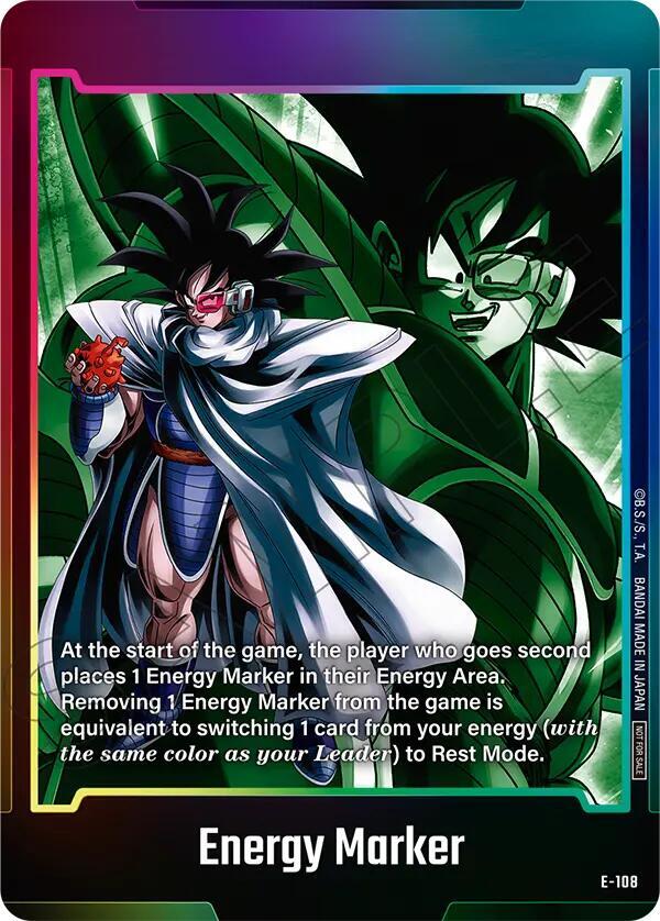 "Turles" Energy Marker E-108 [ Inglese / Giapponese ]