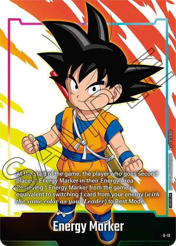 "Son Goku DA" Energy Marker E-11 [ Inglese / Giapponese ]