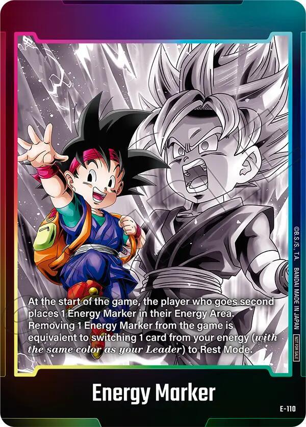 "Goku" Energy Marker E-110 [ Inglese / Giapponese ]