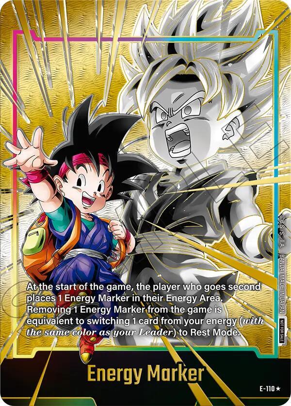 "Goku" Energy Marker E-110 [ Inglese / Giapponese ]