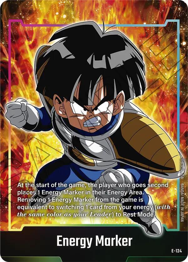 "Son Gohan" Energy Marker E-124 [ Inglese / Giapponese ]